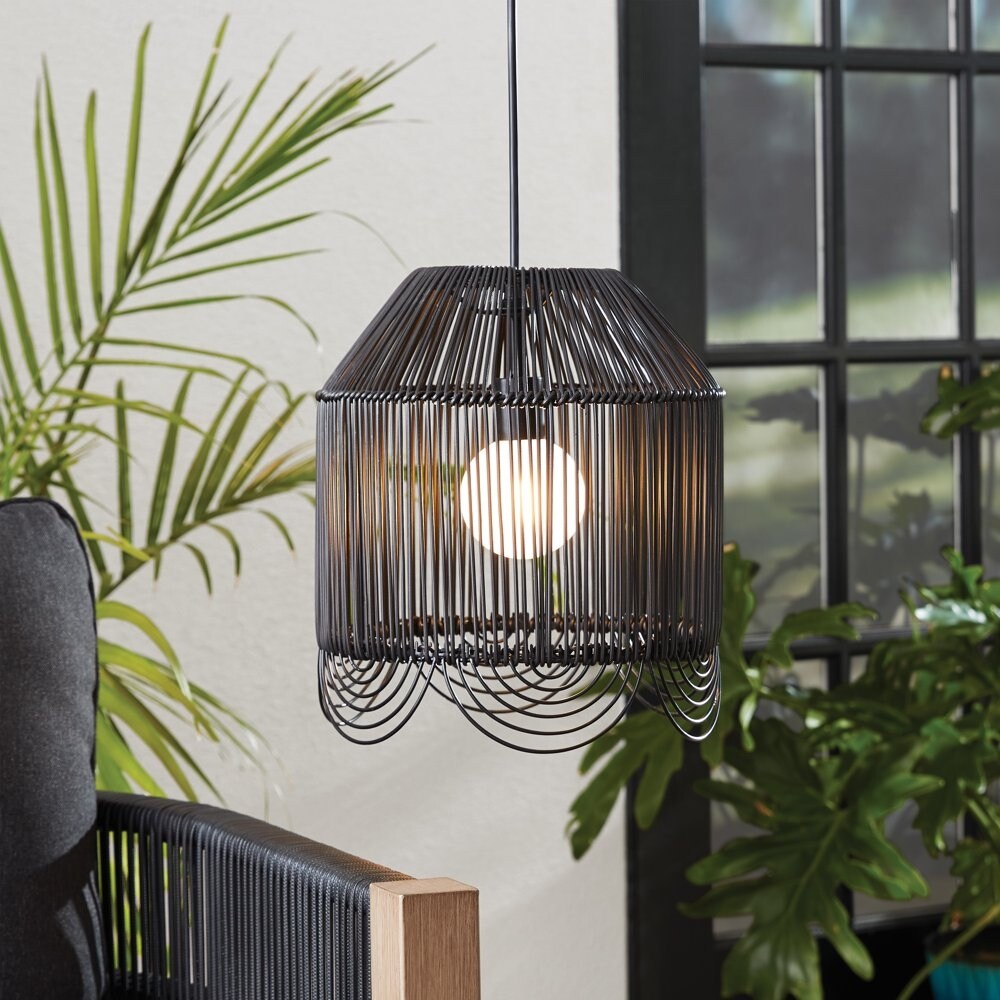 Outdoor hanging light battery operated deals